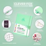 Clever Fox Planner PRO – Weekly & Monthly Life Planner to Increase Productivity, Time Management and Hit Your Goals – Organizer, Gratitude Journal – Undated, 1 Year – Softcover, 8.5x11″ (Rose Gold) - Image 2